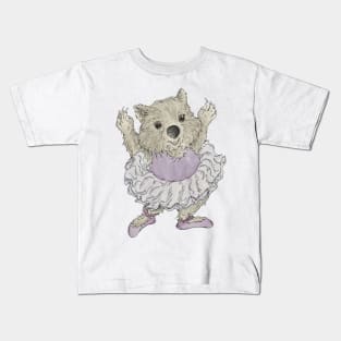 Dancing Wombat Kids T-Shirt